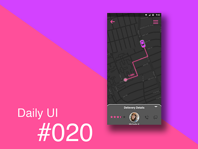 Daily Ui 020 -Location Tracker-