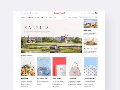 russia_travel_web animation design ui web