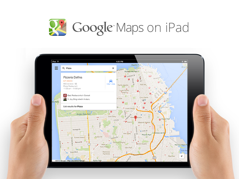 Maps On Ipad by Viktor Balkewitsch on Dribbble