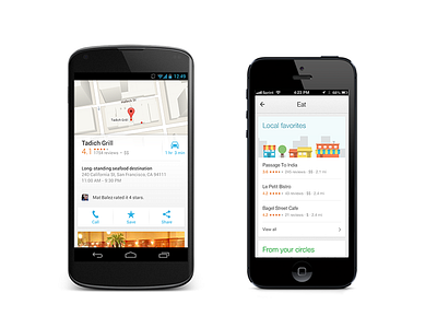 New Google Maps on Android and iPhone