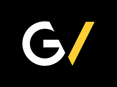 GV Logo branding design google google ventures gv logo