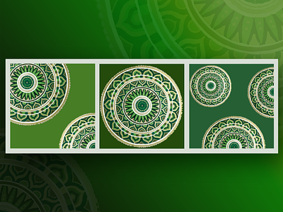 Mandala Greenery :) mandala pattern