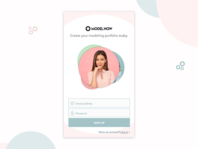 Login screen app login register sign in sign up ui design