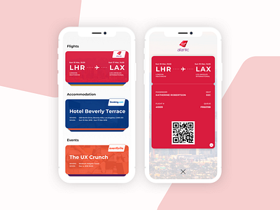 UI24 - Boarding Pass app boarding boardingpass daily 100 daily 100 challenge dailyui