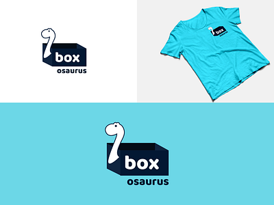 Logo design - Boxosaurus box dinos dinosaur logo t shirt tshirt