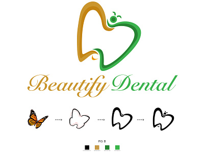 Beautify Dental Logo dental