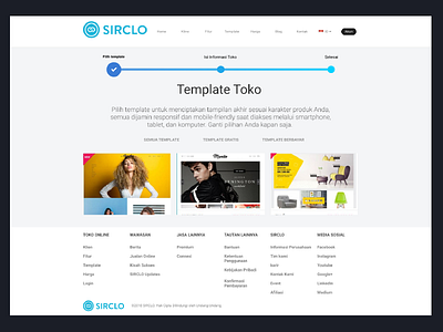 Sirclo Process Create E-Commerce art branding design e commerce ecommerce design figma illustrator typography ui uiux ux ux designer vector web