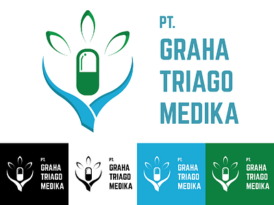 Triago Logo Pharmacy animation app art branding company design flat icon illustration illustrator logo minimal mobile photoshop type typography uiux ux designer web website