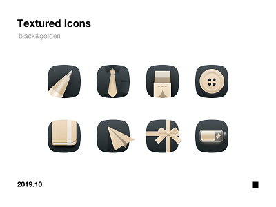 textured icons