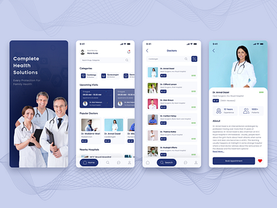 Medical Mobile app figma graphic design mobile app design ui ui design ux design