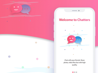 chat app chat app mobile app design photoshop uidesign ux design