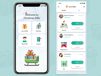 Christmas Gifts App