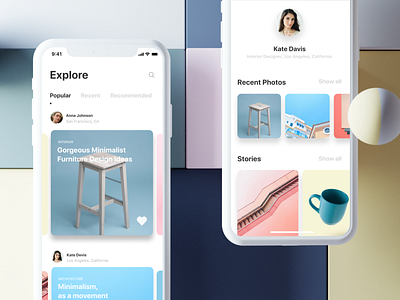 Interior Social Media Designs Themes Templates And Downloadable Graphic Elements On Dribbble