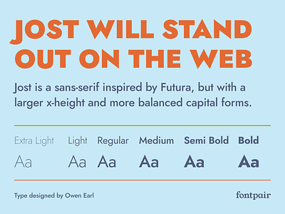 Jost - Sans-Serif Google Font