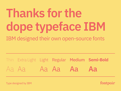 IBM Plex Sans - Sans-Serif Google Font font font pair font pairing fontpair fonts google font google fonts googlefonts ibm plex ibm plex sans ibmplexsans sans serif typeface typography