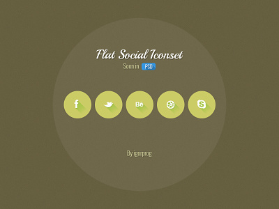 Free Social Iconset Teaser icons