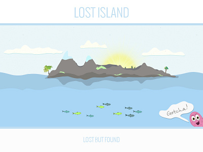 Lost Island illustration island