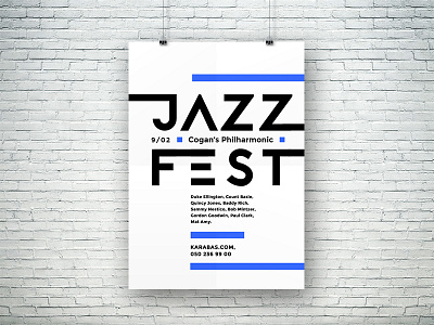 Poster blue color design graphic modern poster