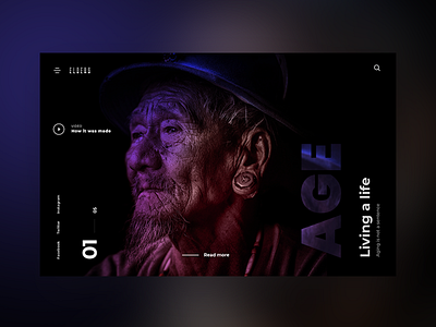 Elders. Concept design graphic template themeforest ui ux web web design
