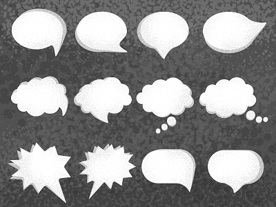 A cloud for messages. cloud communicate conversation gray message speak think white