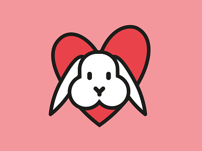 Bunnyflavour.de Logo blog blog header branding bremen bunny corporate design german hamburg heart illustration ilustrator logo oldenburg rabbit