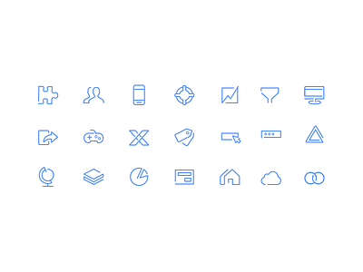 Icons app austin design iconography icons set ui