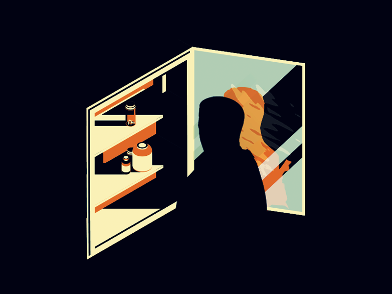 medicine cabinet just the okay ones but not the good kind of drugs drugs medicine cabinet its just amoxicillin illustration