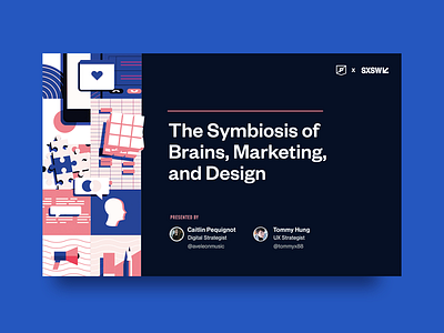 Neuroscience, baby brains design keynote marketing presentation