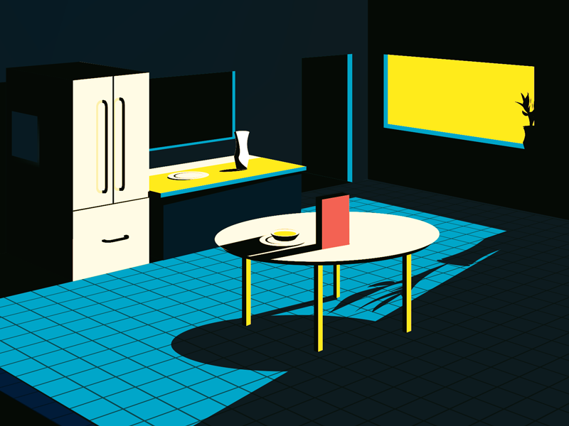 In The Kitchen, Yams Everywhere by Christopher Reath on Dribbble