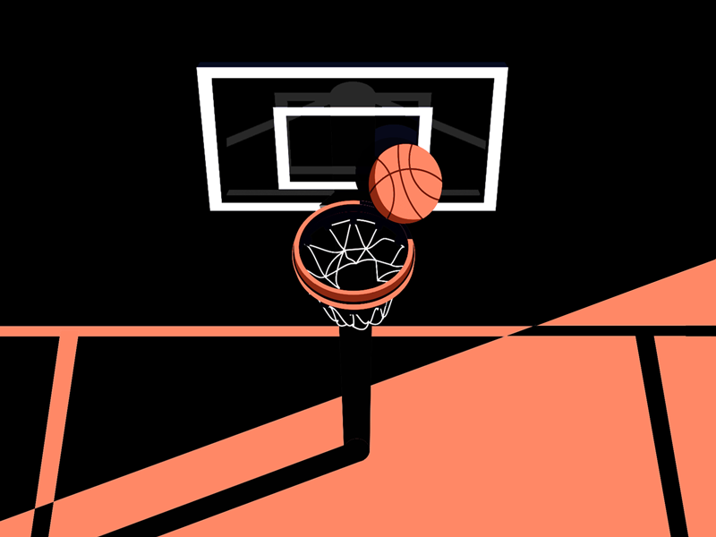 more hoops basketball illustration space jam 2