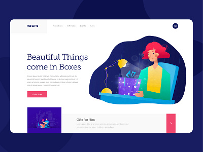 Gifts Landing Page