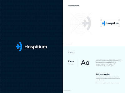 Hospitium Branding branding design graphic illustration logo
