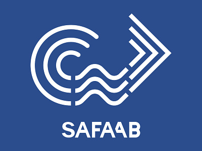 Safaab branding energy logo sun water wind