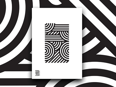 Black & White abstract art branding design fashion graphic design line art web