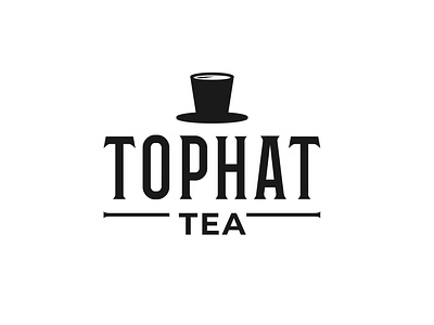 Top Hat Tea abstract art branding design fashion graphic design illustration lettering motion animation typography web