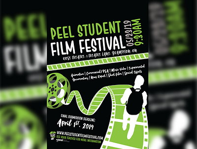 Peel Student Film Festival Poster