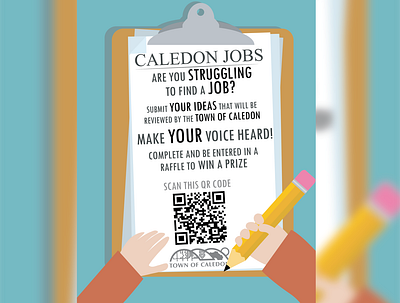 caledon jobs poster