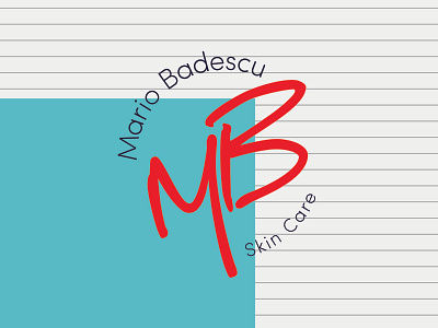 Mario Badescu Rebrand branding concept design logo re brand