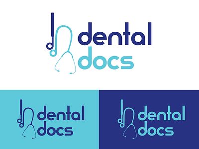 Dental Docs advertsing branding business concept dentist design logo