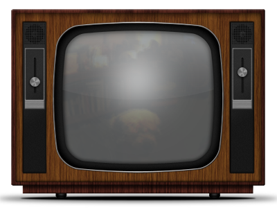 Retro Wooden Television with Metal Sliders by Pete McClory on Dribbble