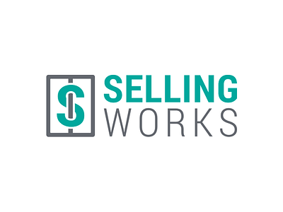 Logo Selling Works branding design illustration logo vector