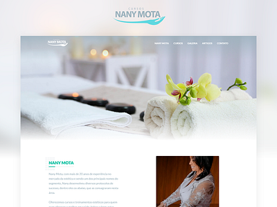 Dreno Detox - Nany Mota branding design front end dev page design responsive typography ui ux web