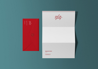 Gail & Judy - Stationery app brand identity branding design envelope envelope design graphic design letterhead letterhead design lettering logo stationery typography vector