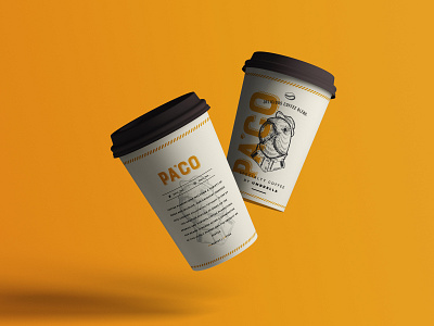 PACO - Coffee Cup brand identity branding character design coffee coffee shop corporate identity design drawing graphic design hand draw illustration logo logotype saudi arabia sketch typography vector