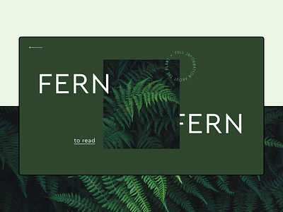 plant.studio // Web design fern green interface minimal minimal design plant trend ui ui ux ui design uidesign uiux user interface ux ux ui ux design uxdesign uxui web design