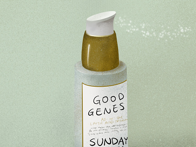 Good Genes illustration procreate