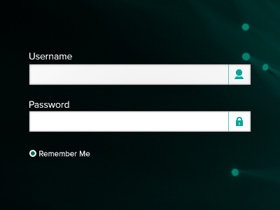 Username Password login sign in sign up