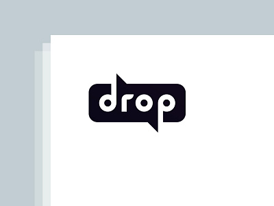 Drop Logo block chat design grid identity logo logo design medical