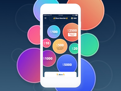 Bet Set Go!!! adrenaline android app bet design game ios mini game mobile money ui ux