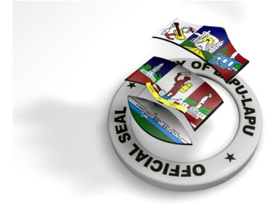 3d logo of Lapu-Lapu city. illustration logo philippines